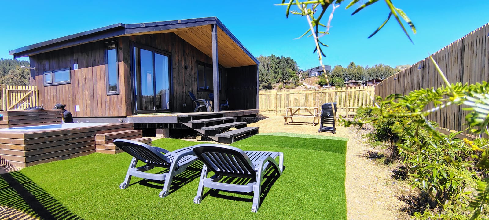 Cabaña 2-3 personas / Jacuzzi privado